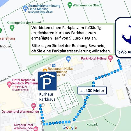 Ankerplatz Warnemuende - Direkte Strandnaehe Mit Leuchtturmblick Rostock Luaran gambar