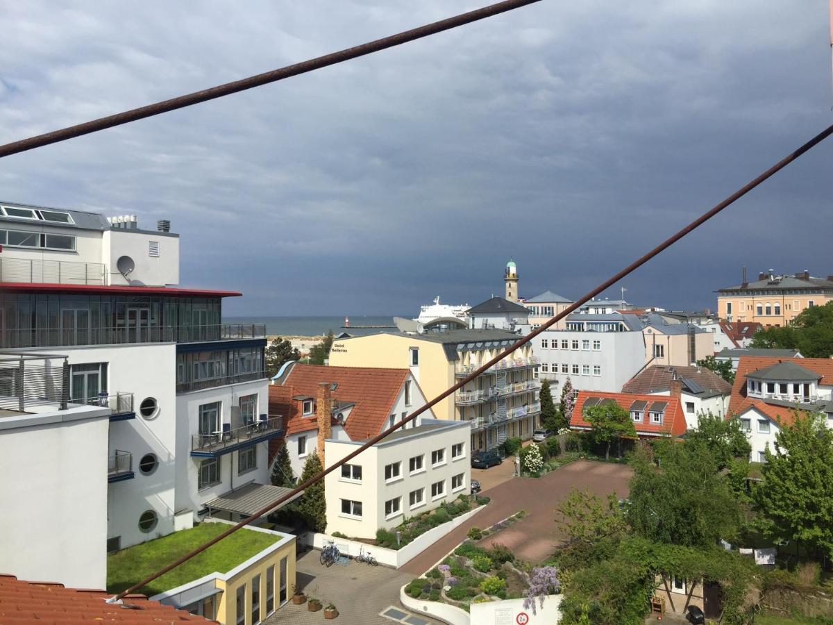 Ankerplatz Warnemuende - Direkte Strandnaehe Mit Leuchtturmblick Rostock Luaran gambar